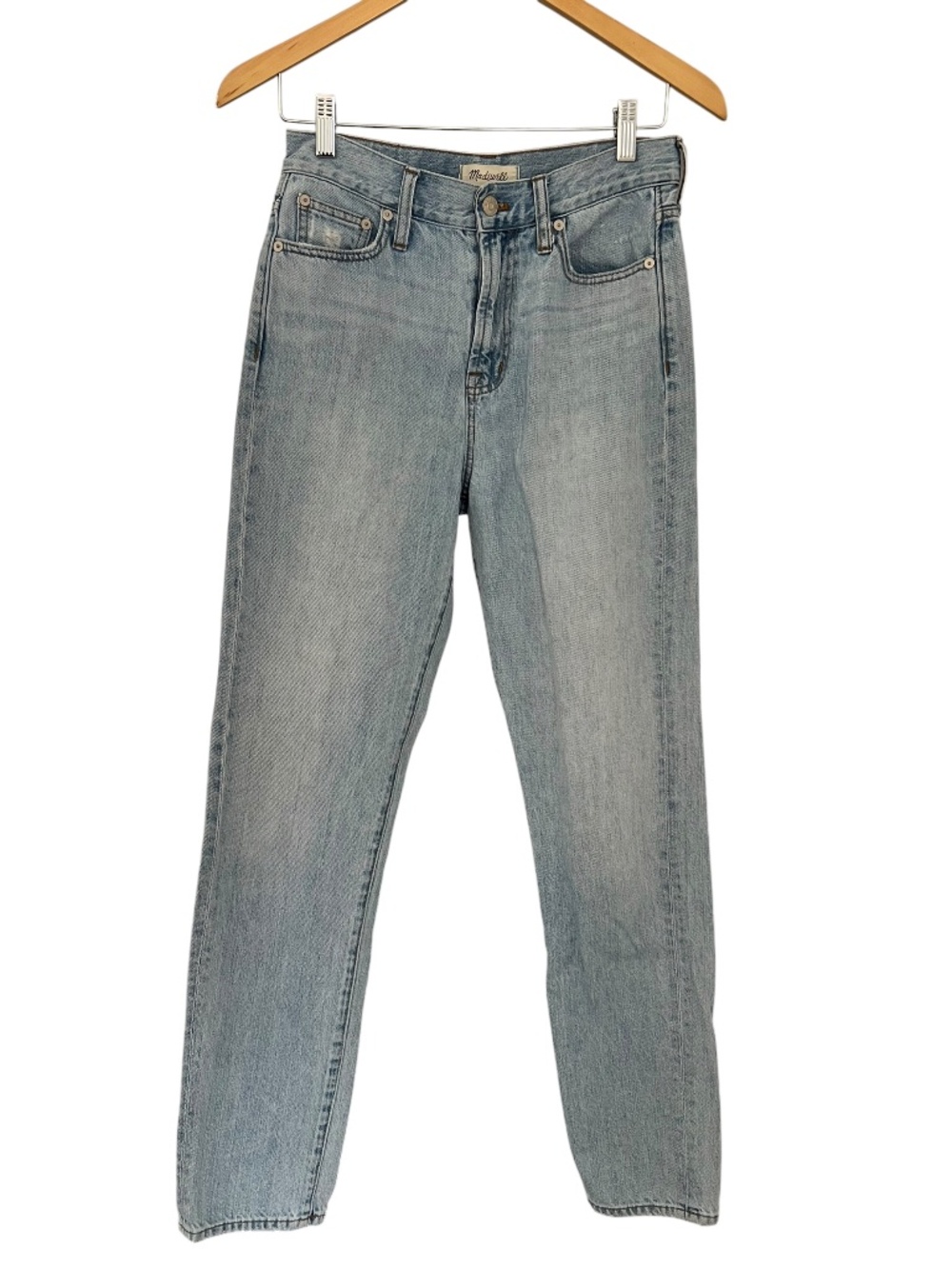 Madewell Perfect Summer Jean Coastal Light Wash High Rise Straight Leg (26)